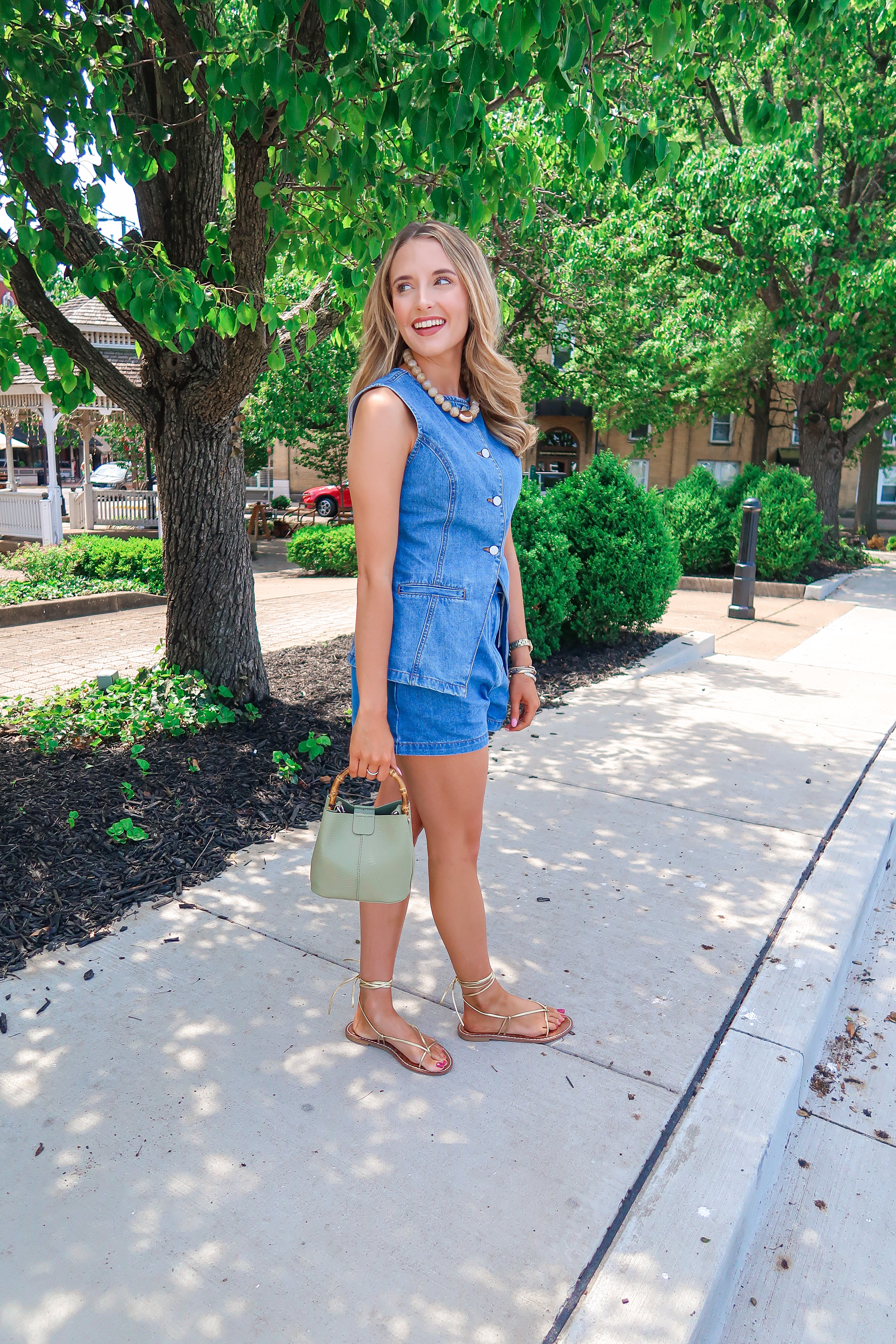 Uptown Denim Set