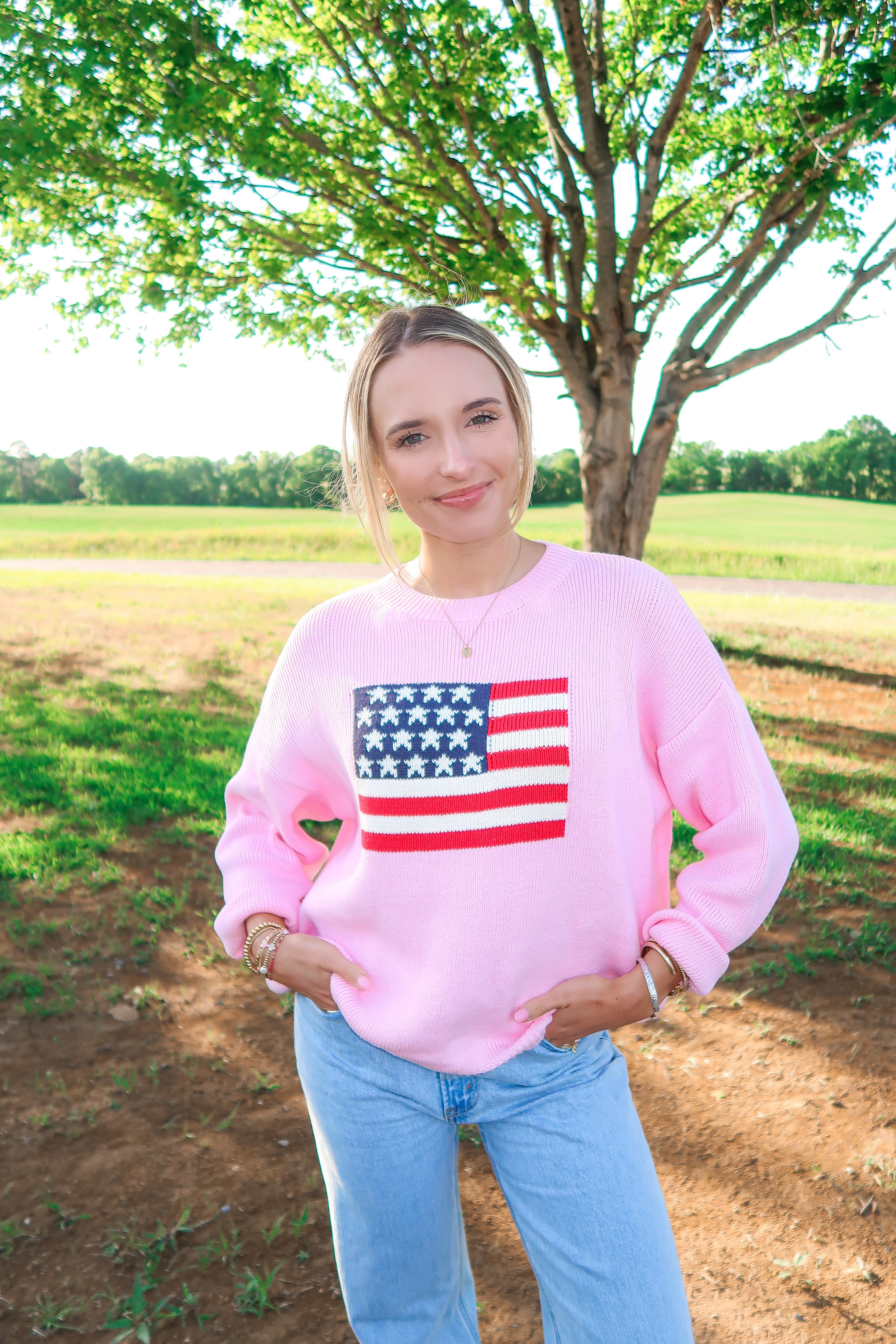 Americana Knit Sweater